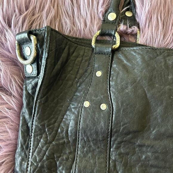 WILL leather goods leather black tote bag - Picture 11 of 14